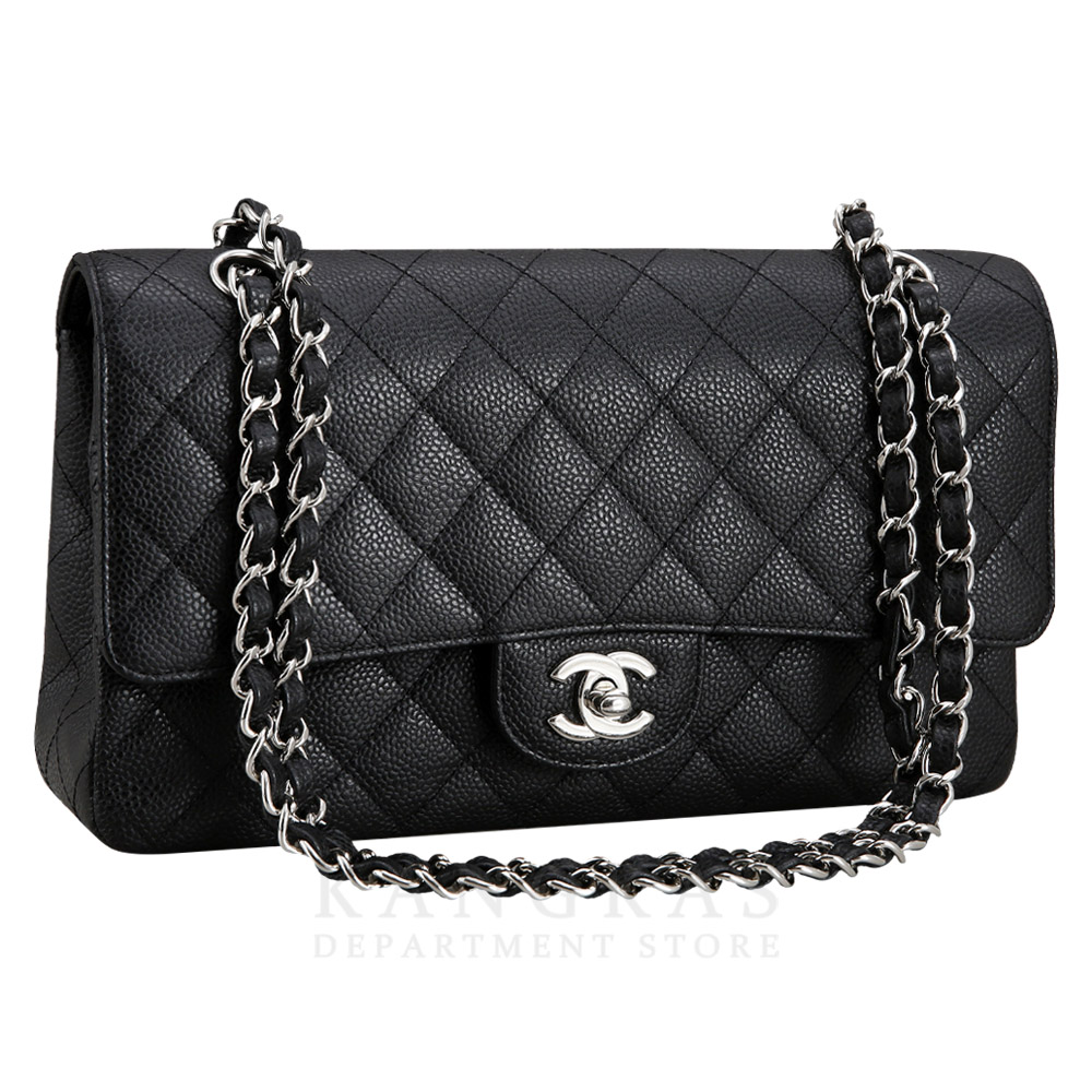 CHANEL(USED)샤넬 캐비어 클래식 미듐 플랩백