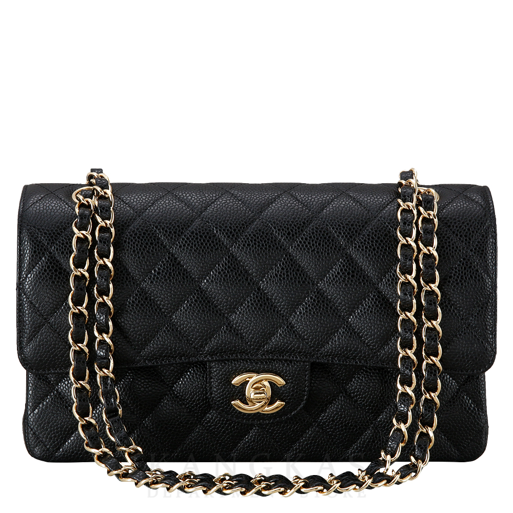 CHANEL(USED)샤넬 클래식 캐비어 미듐