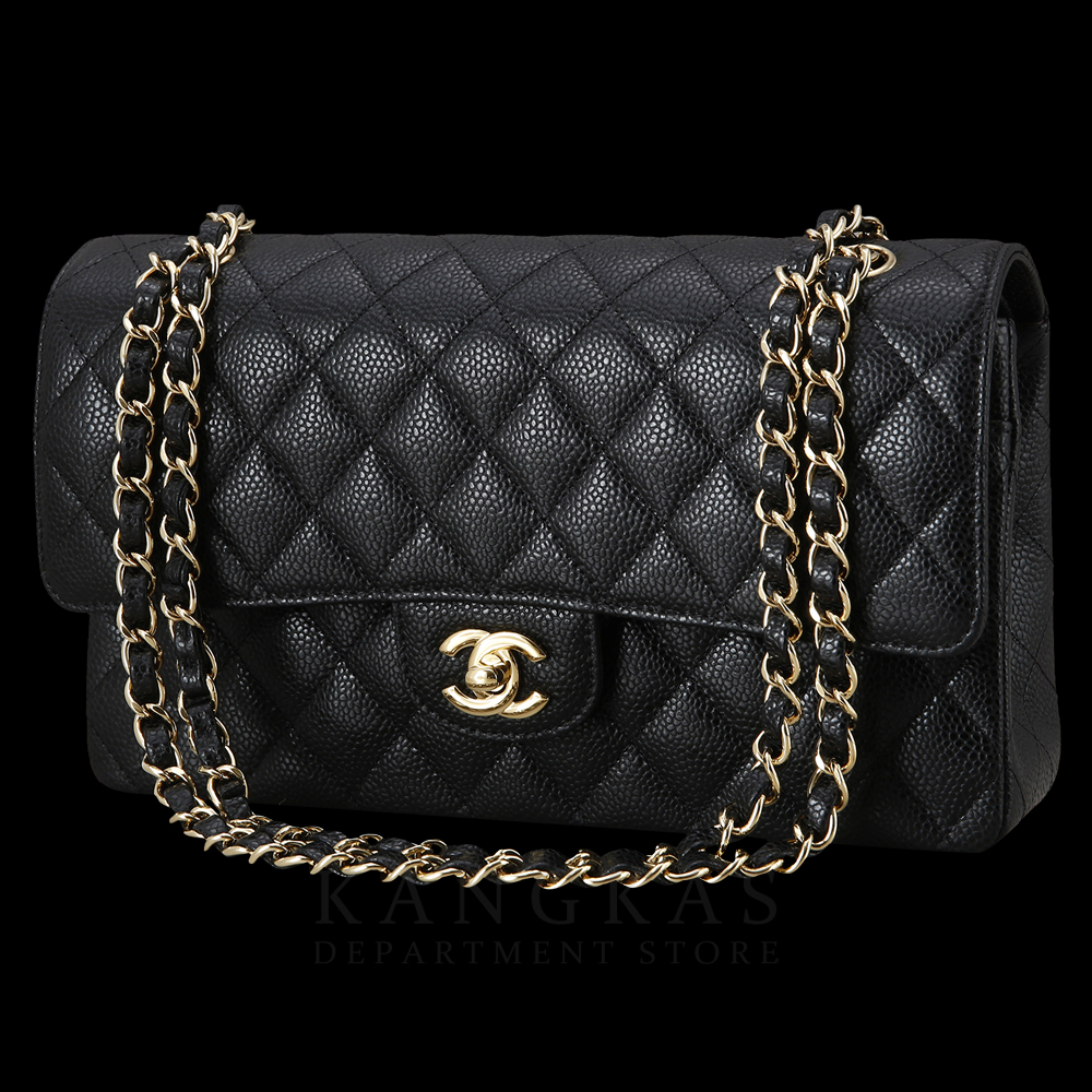 CHANEL(USED)샤넬 클래식 캐비어 미듐