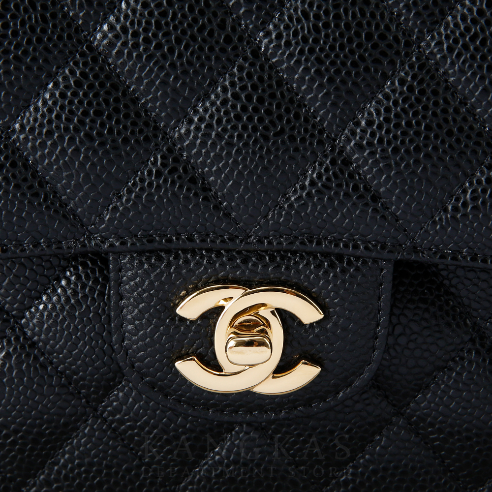 CHANEL(USED)샤넬 클래식 캐비어 미듐