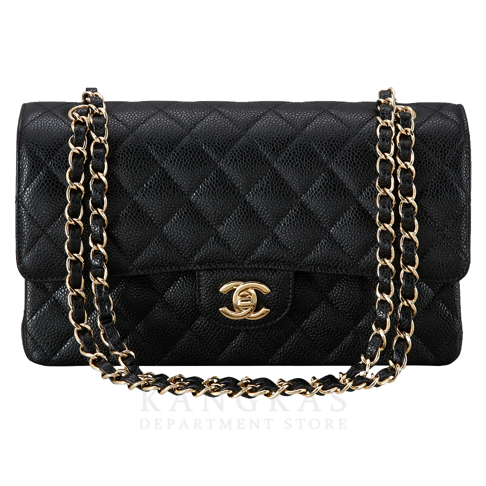 CHANEL(USED)샤넬 클래식 캐비어 미듐