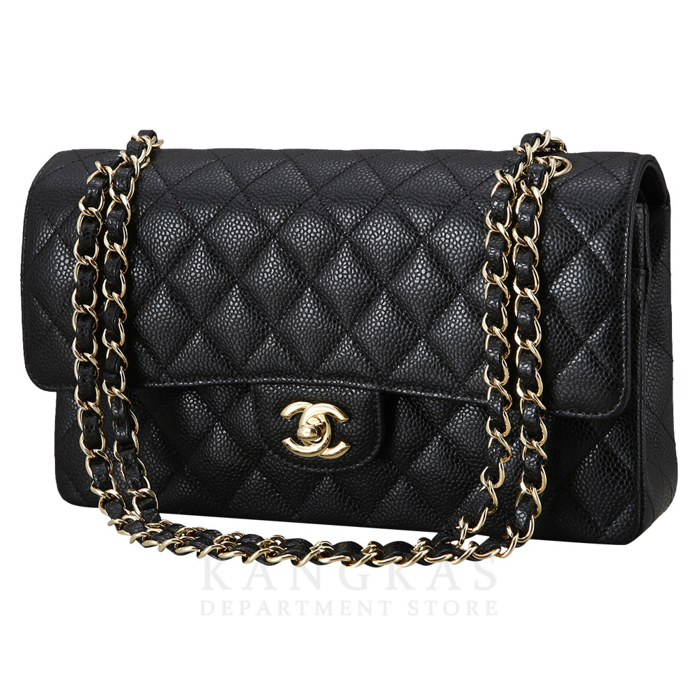 CHANEL(USED)샤넬 클래식 캐비어 미듐