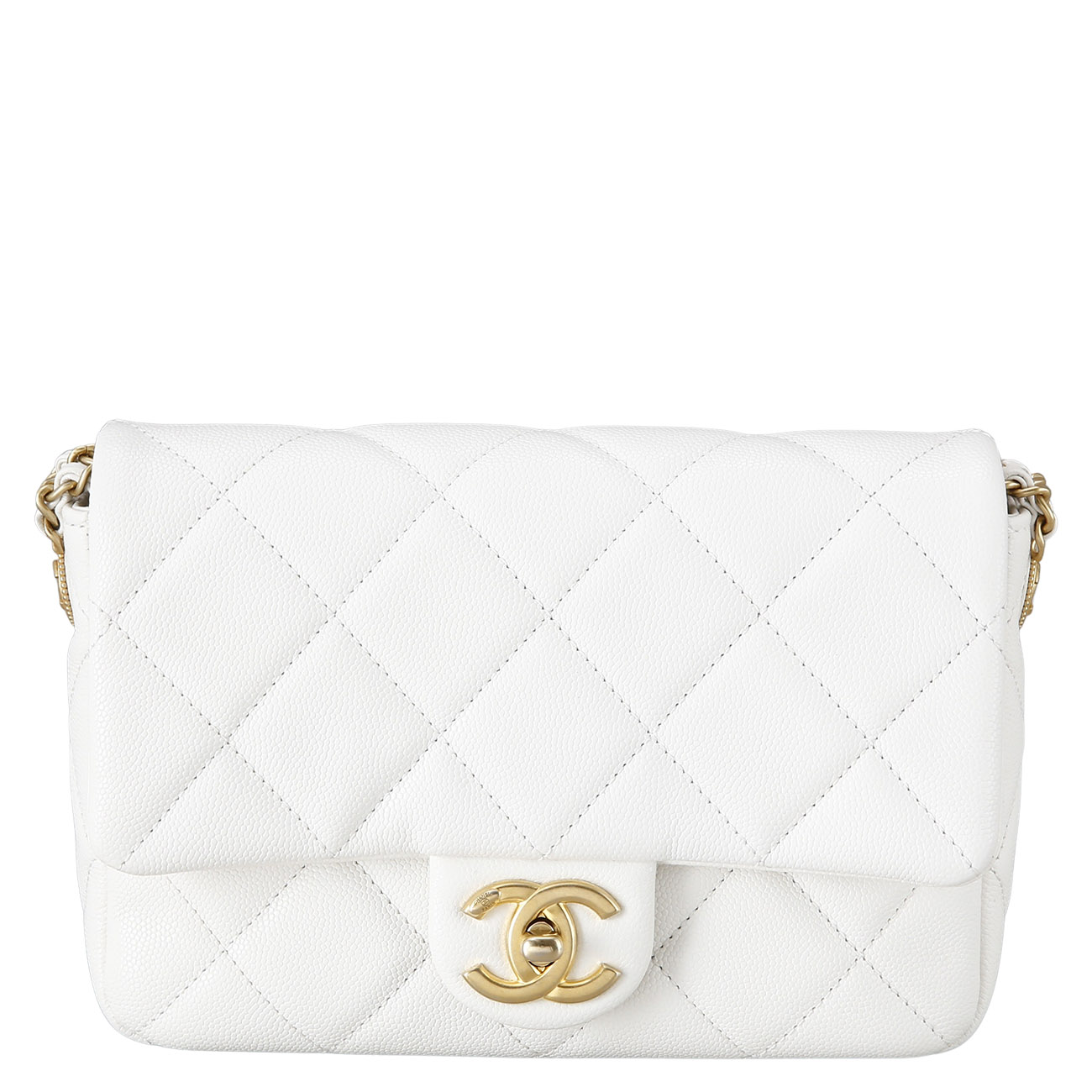 CHANEL(USED)샤넬 AS3369 시즌 캐비어 플랩백