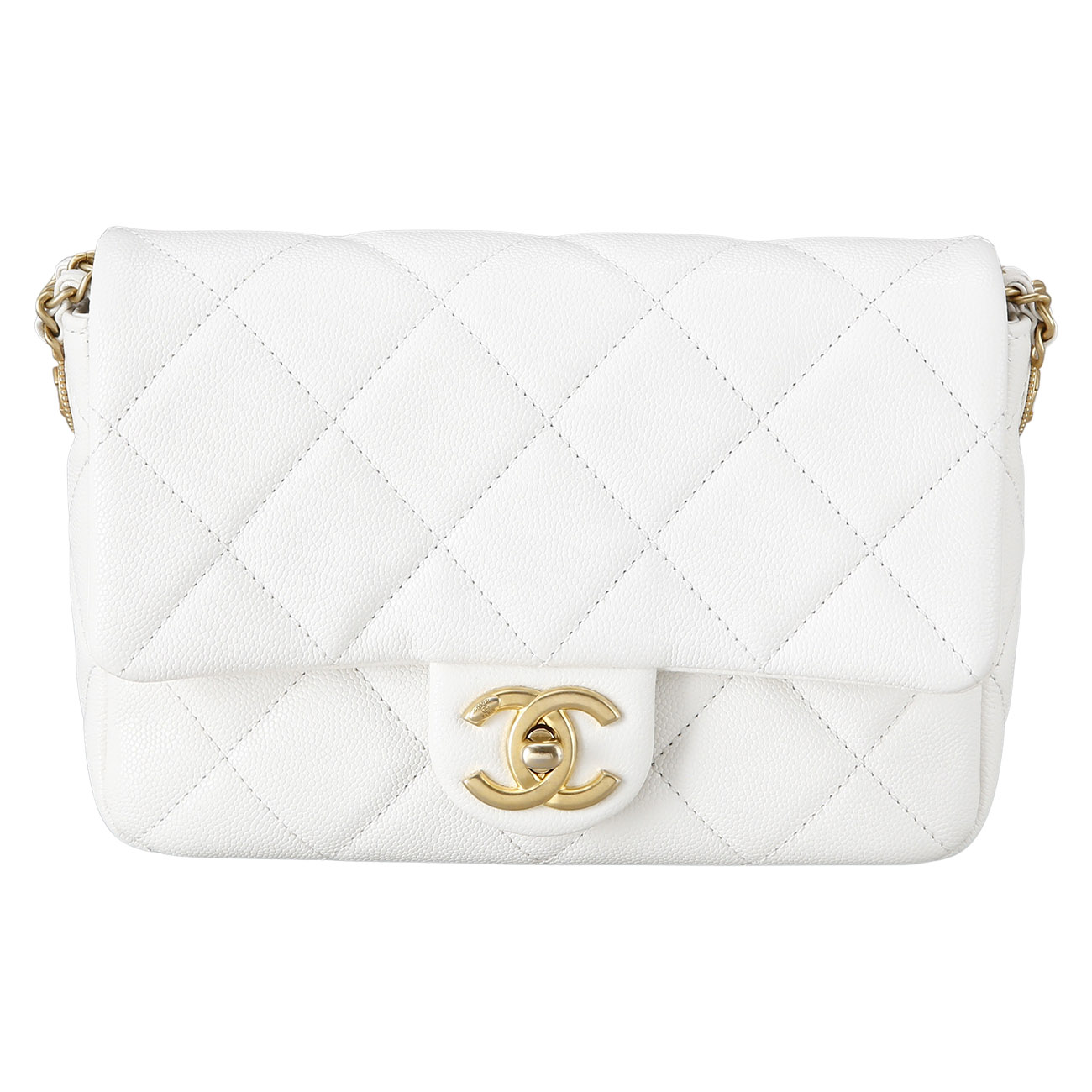 CHANEL(USED)샤넬 AS3369 시즌 캐비어 플랩백