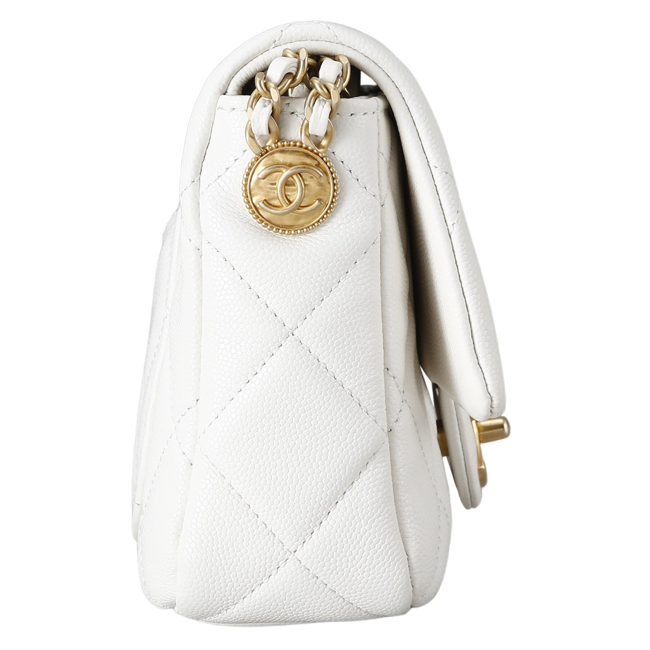 CHANEL(USED)샤넬 AS3369 시즌 캐비어 플랩백