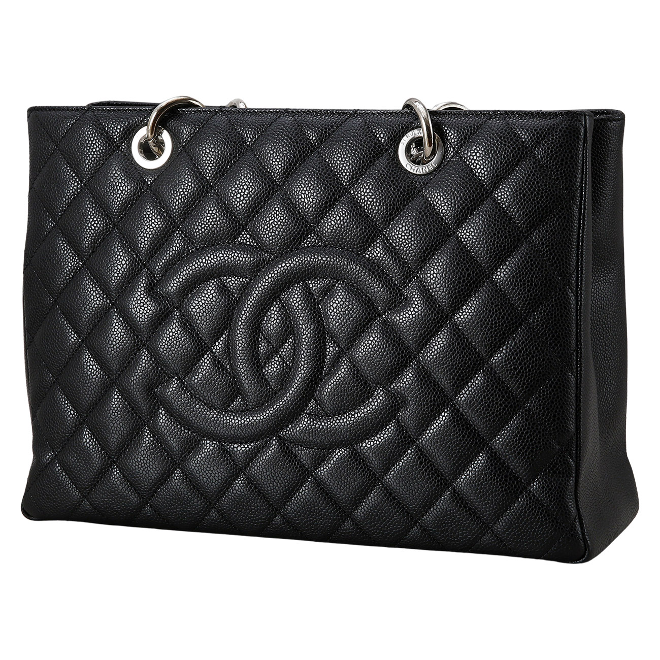 CHANEL(USED)샤넬 캐비어 그랜드샤핑