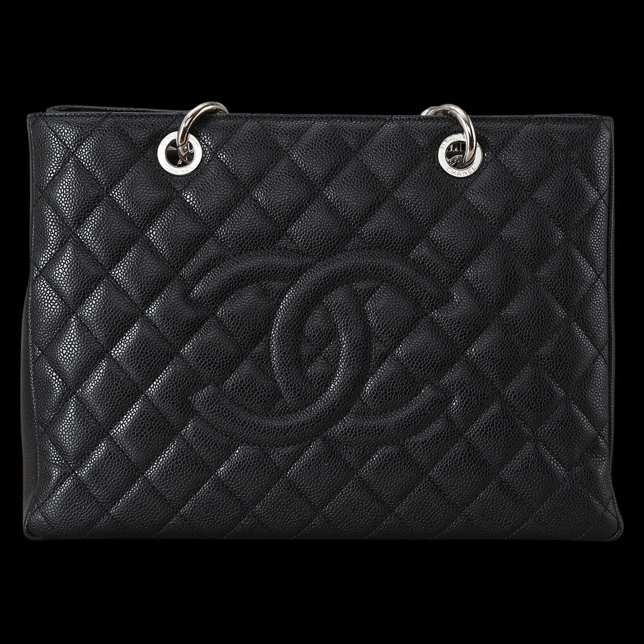 CHANEL(USED)샤넬 캐비어 그랜드샤핑