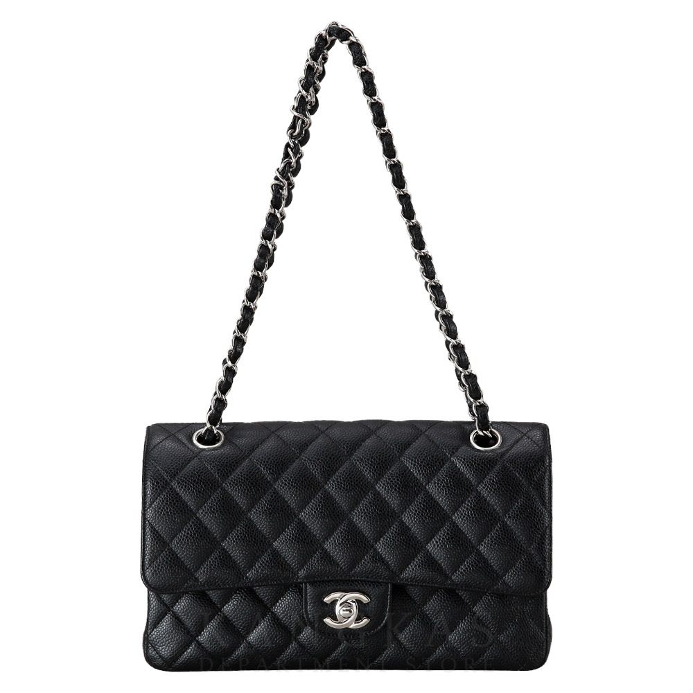 CHANEL(USED)샤넬 클래식 캐비어 미듐