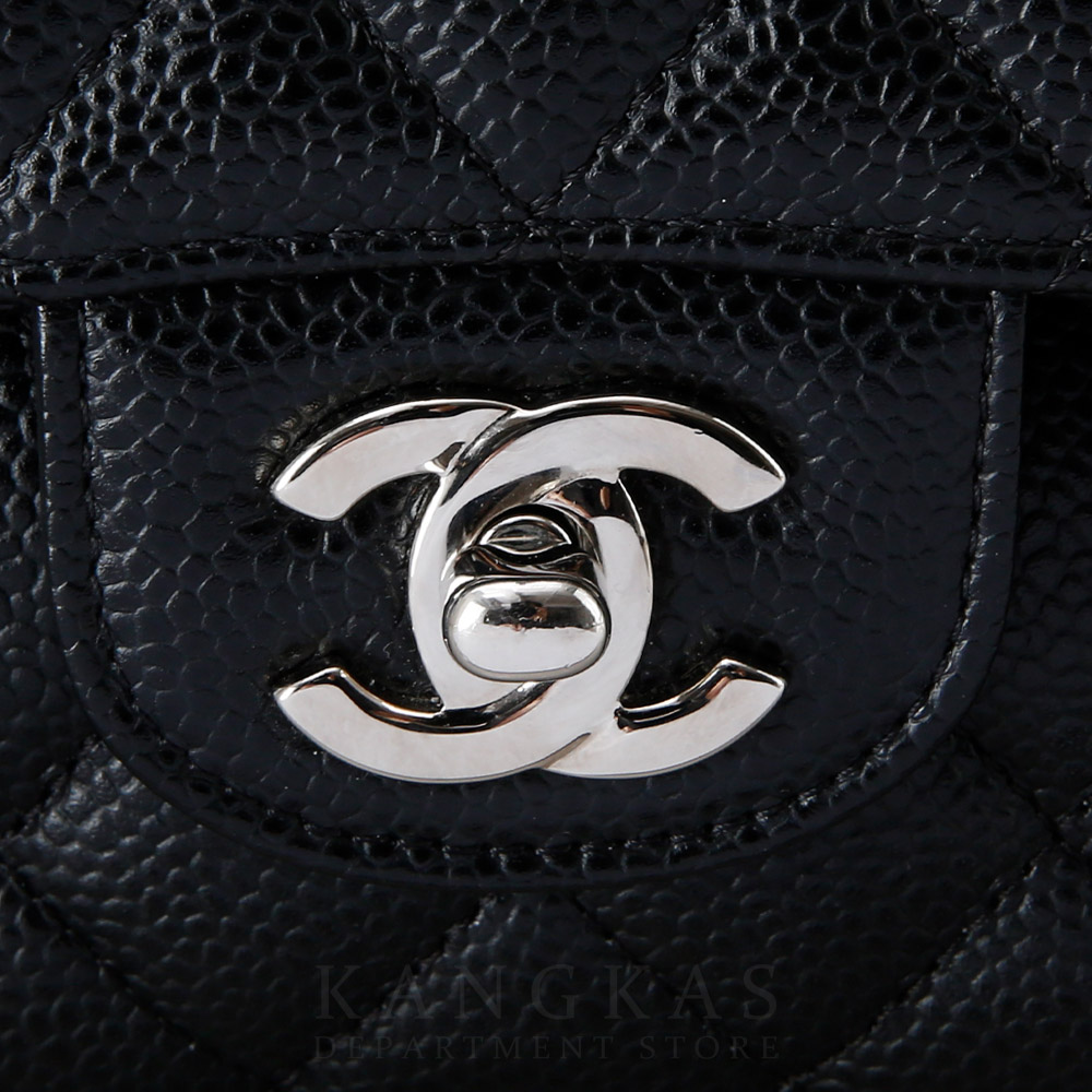 CHANEL(USED)샤넬 클래식 캐비어 미듐