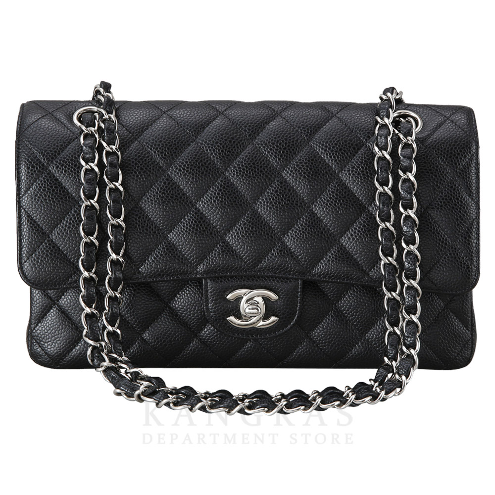 CHANEL(USED)샤넬 클래식 캐비어 미듐