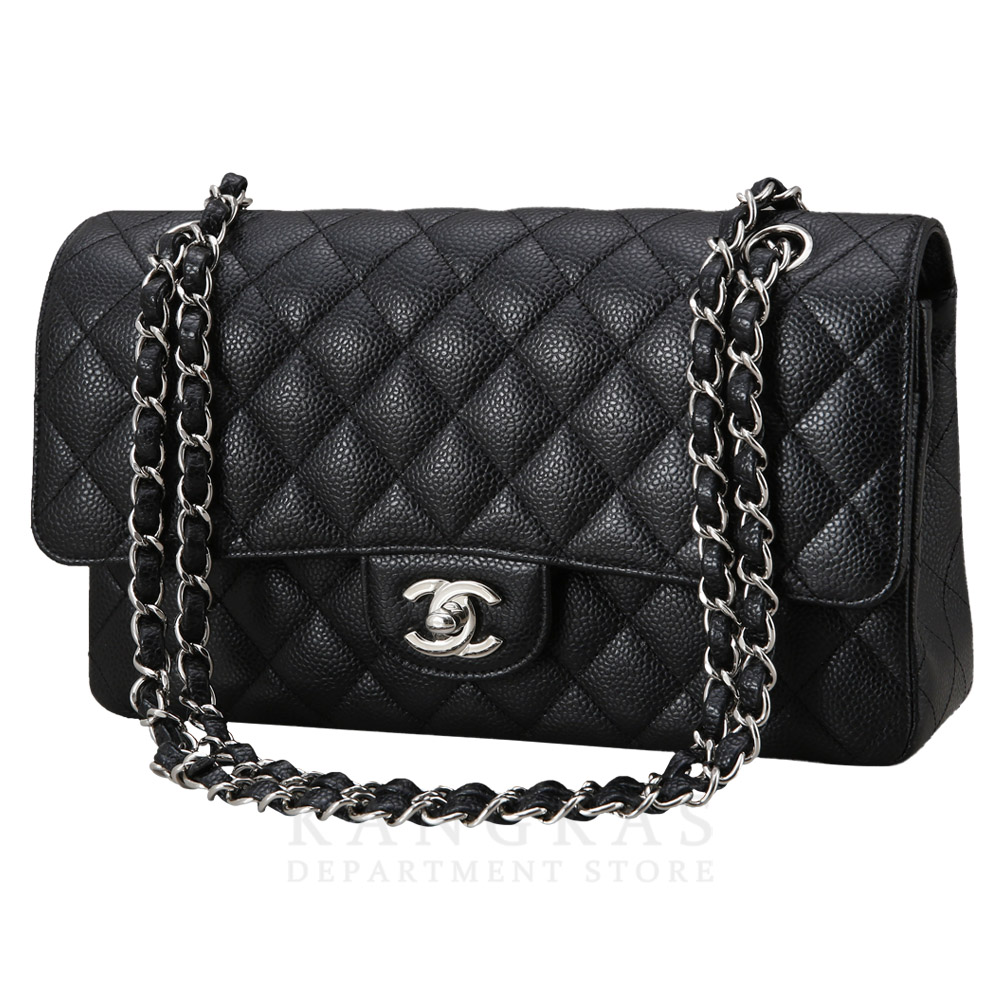 CHANEL(USED)샤넬 클래식 캐비어 미듐