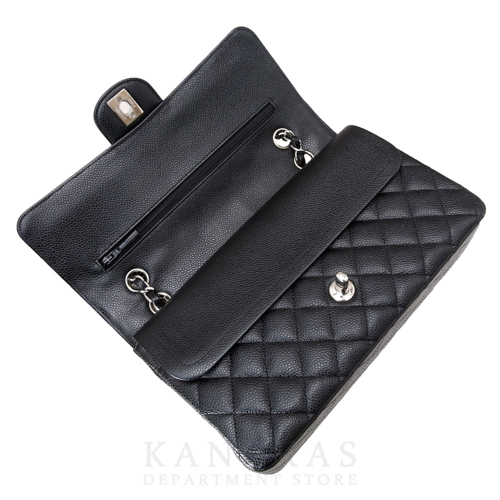 CHANEL(USED)샤넬 클래식 캐비어 미듐