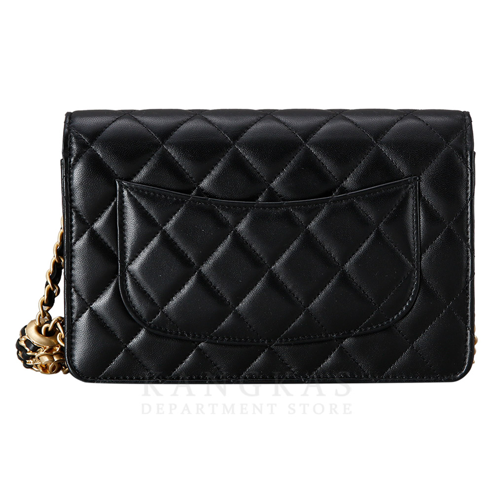 CHANEL(USED)샤넬 AP1450 램스킨 골든볼 WOC