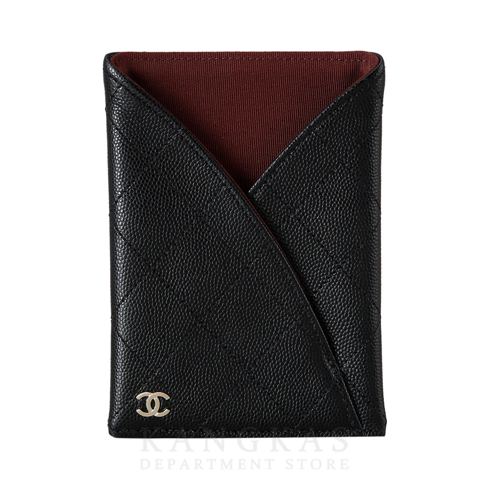 CHANEL(USED)샤넬 AP2595 시즌 캐비어 투인원 체인 클러치백