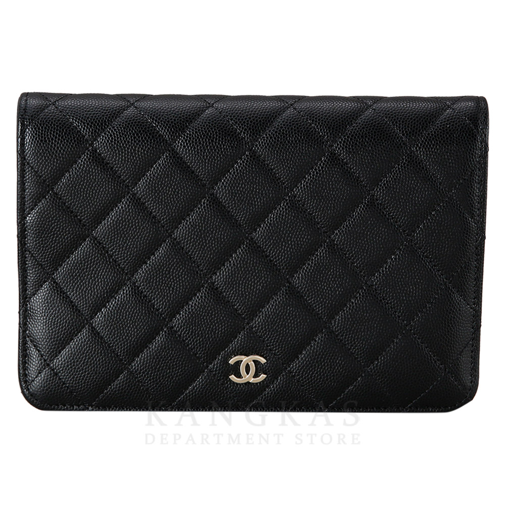 CHANEL(USED)샤넬 AP2595 시즌 캐비어 투인원 체인 클러치백