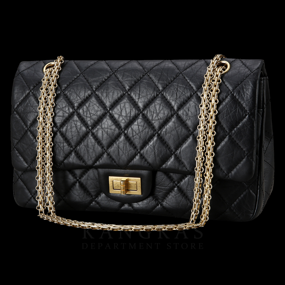 CHANEL(USED)샤넬 2.55 빈티지 맥시 플랩백