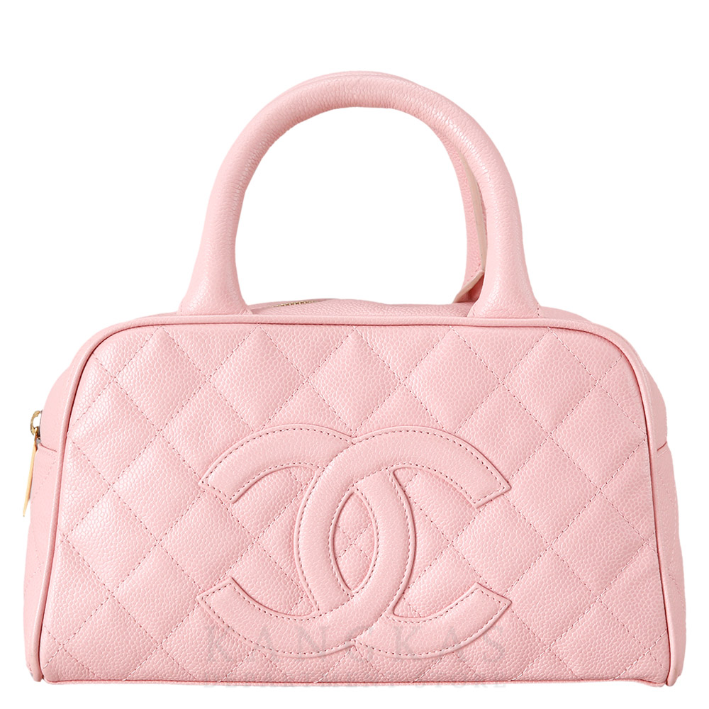 CHANEL(USED)샤넬 시즌 캐비어 보스톤백