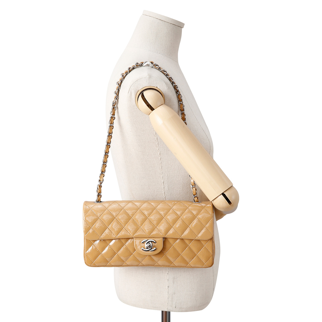 CHANEL(USED)샤넬 시즌 페이던트 플랩 바게트백