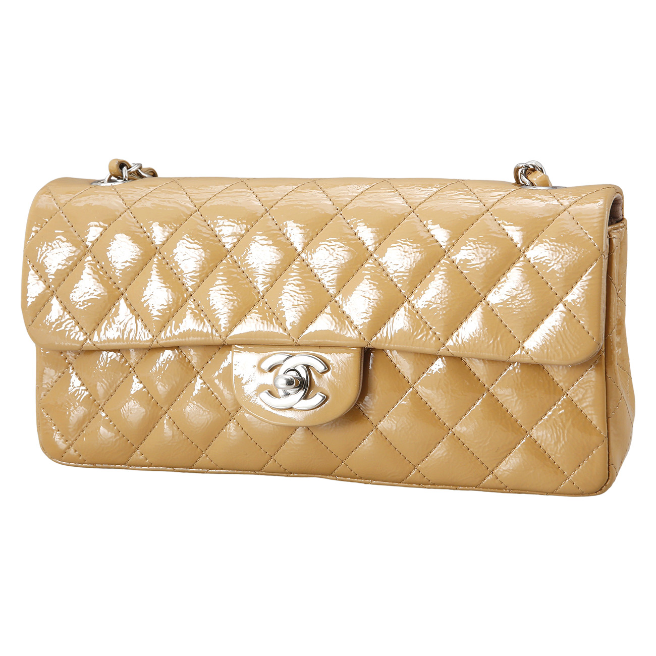 CHANEL(USED)샤넬 시즌 페이던트 플랩 바게트백