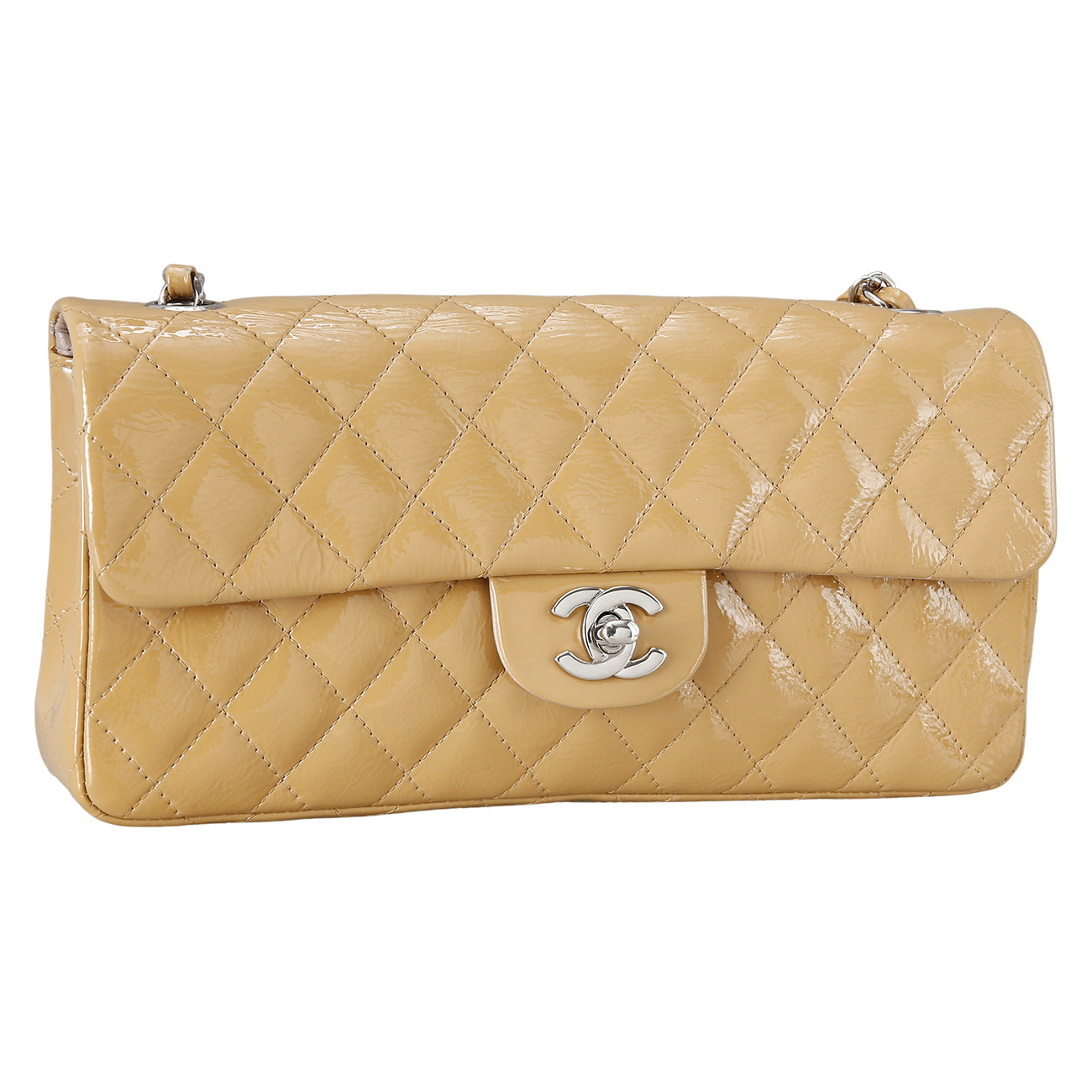 CHANEL(USED)샤넬 시즌 페이던트 플랩 바게트백