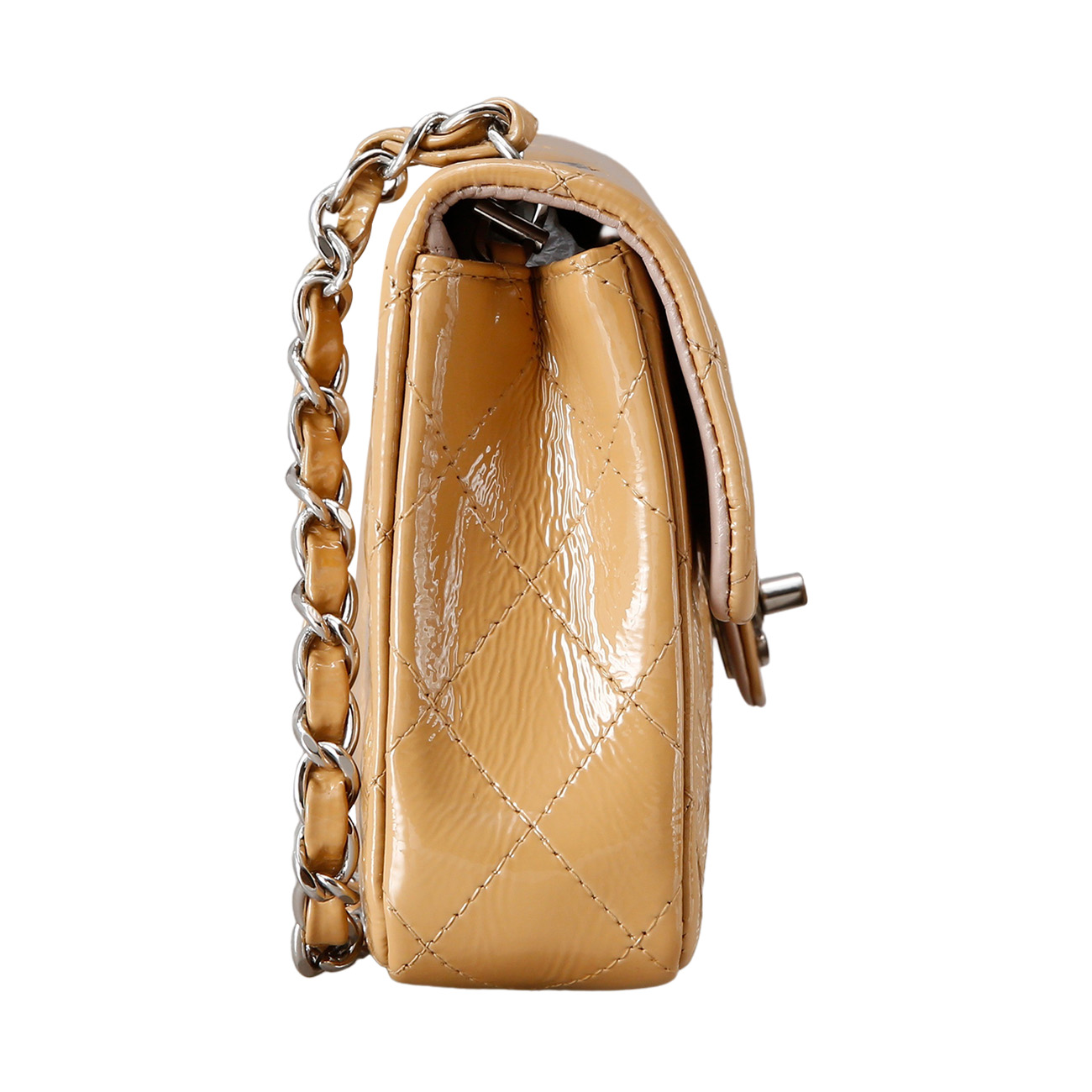 CHANEL(USED)샤넬 시즌 페이던트 플랩 바게트백