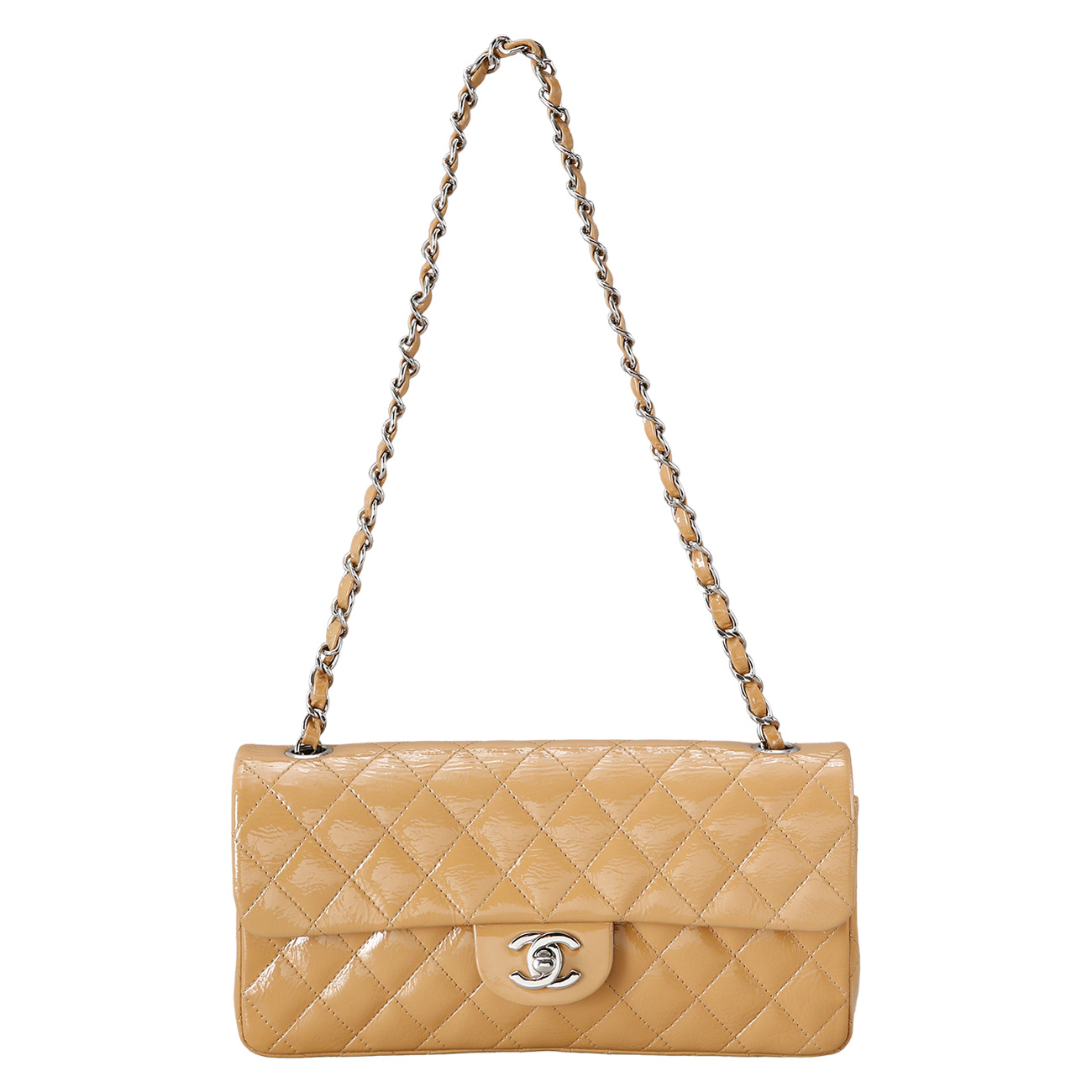 CHANEL(USED)샤넬 시즌 페이던트 플랩 바게트백