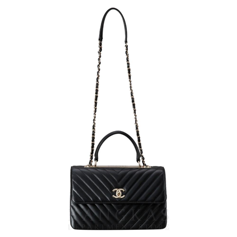 CHANEL(USED)샤넬 쉐브론 트렌디 CC 미듐