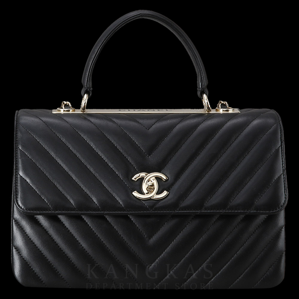 CHANEL(USED)샤넬 쉐브론 트렌디 CC 미듐