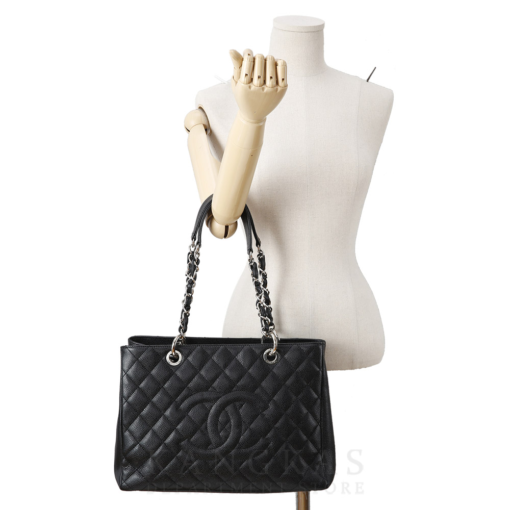 CHANEL(USED)샤넬 캐비어 그랜드샤핑