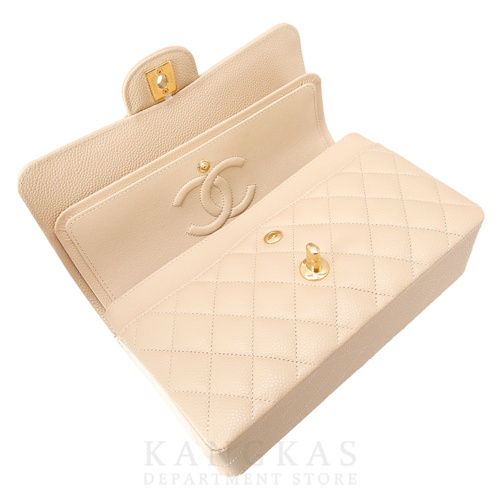 CHANEL(USED)샤넬 베이지 클래식 스몰 플랩백