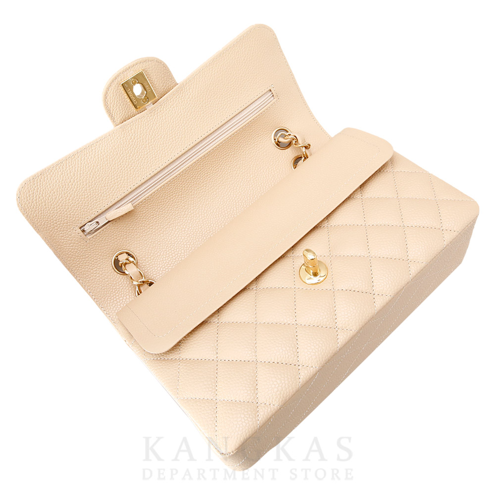 CHANEL(USED)샤넬 베이지 클래식 스몰 플랩백