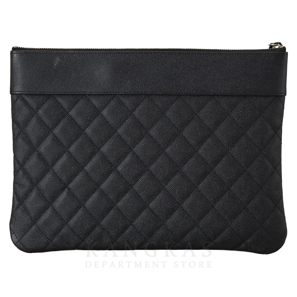 CHANEL(USED)샤넬 캐비어 마드모아젤 클러치 뉴미듐