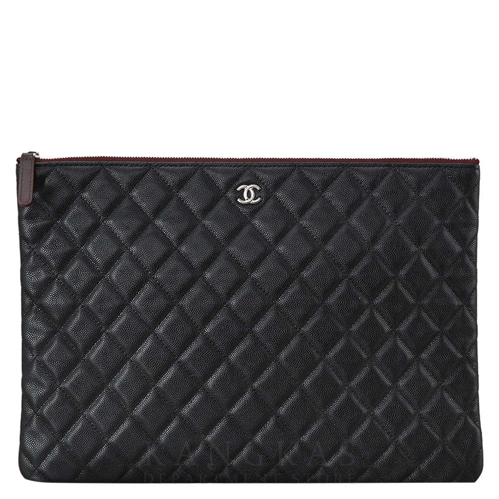 CHANEL(USED)샤넬 캐비어 클래식 클러치 라지