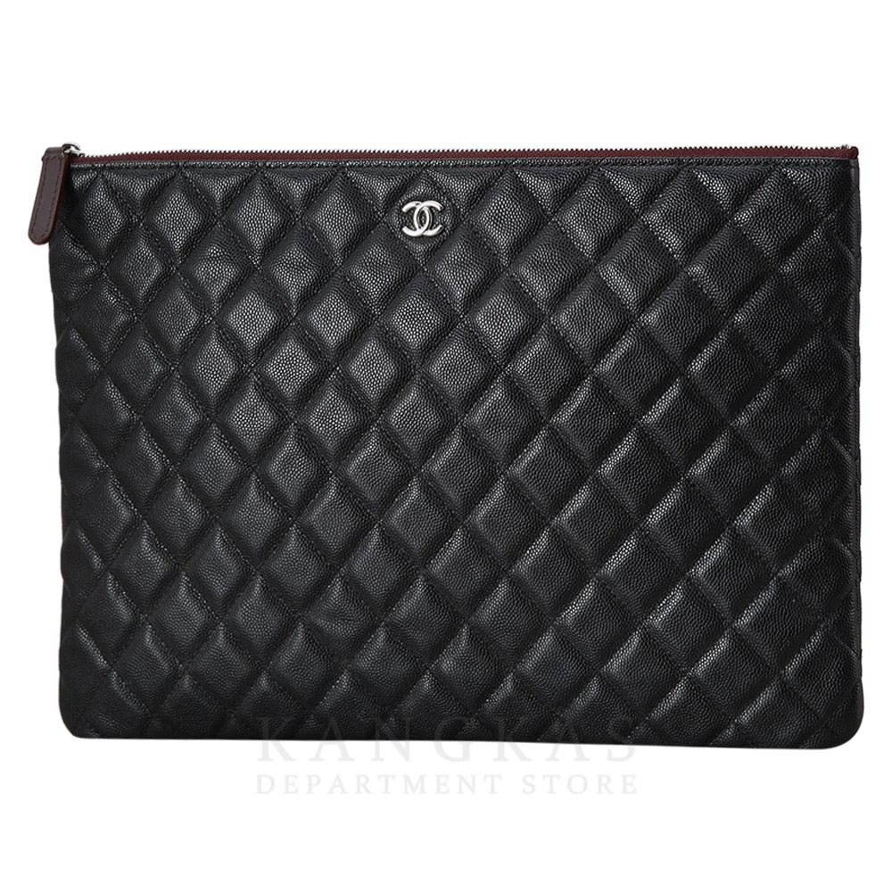 CHANEL(USED)샤넬 캐비어 클래식 클러치 라지