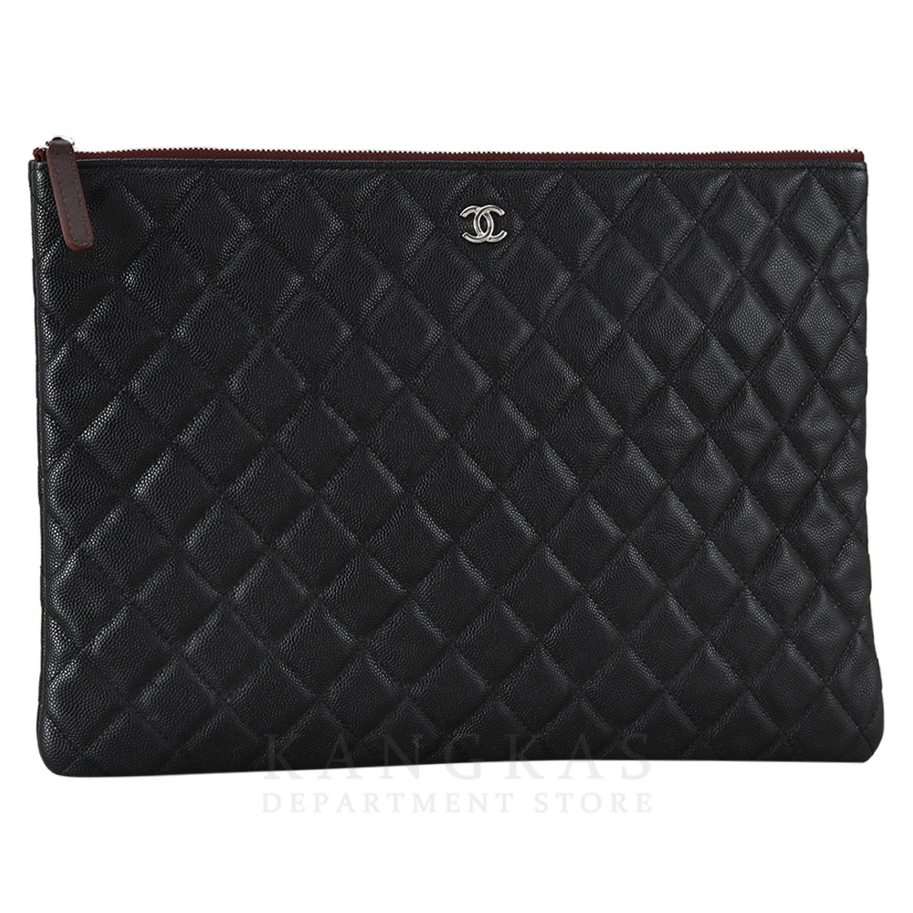 CHANEL(USED)샤넬 캐비어 클래식 클러치 라지
