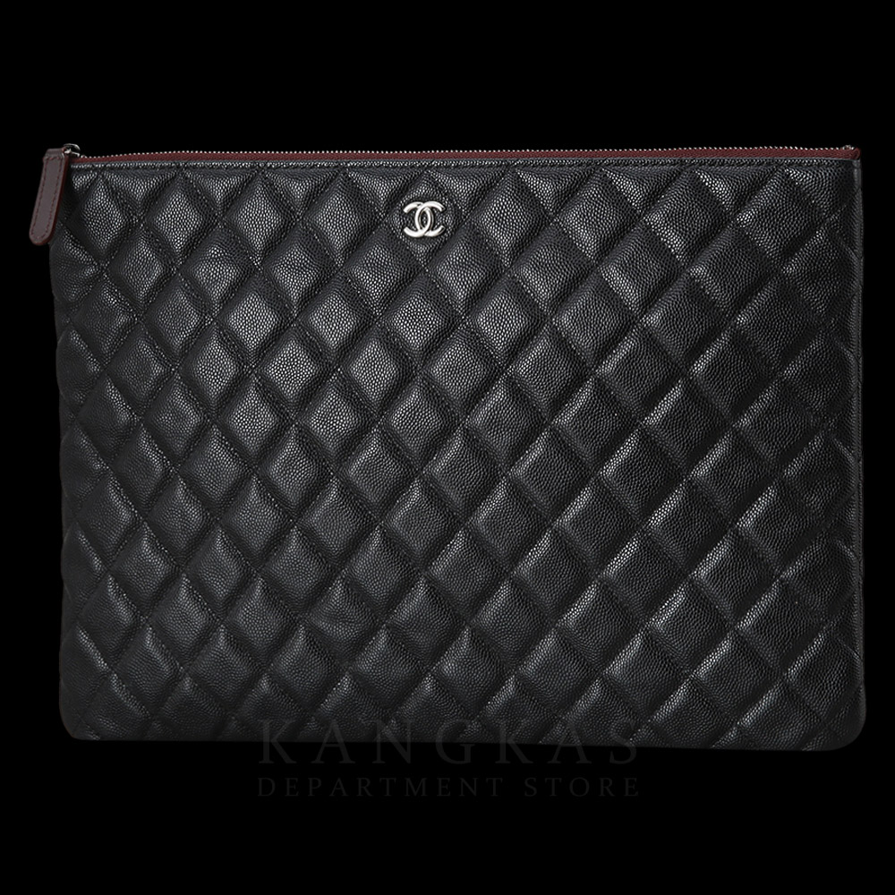 CHANEL(USED)샤넬 캐비어 클래식 클러치 라지