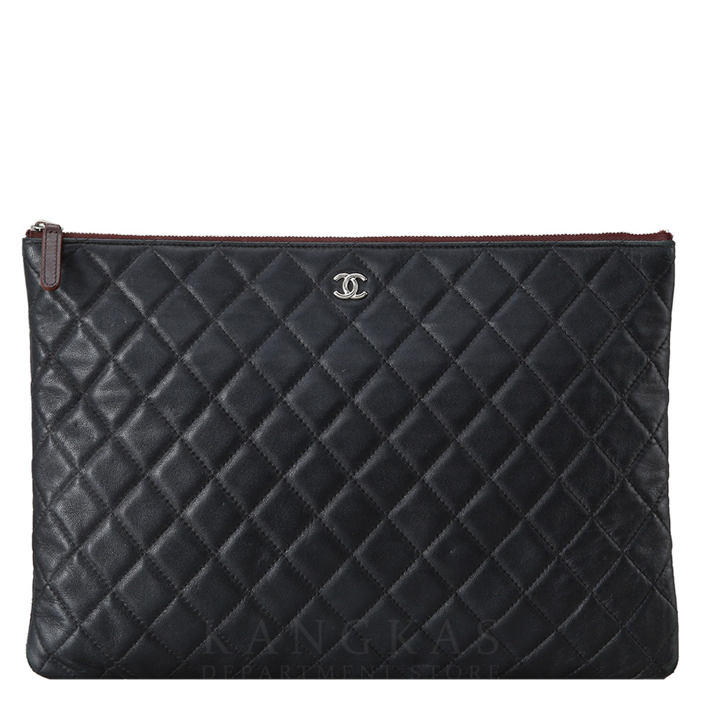 CHANEL(USED)샤넬 램스킨 클래식 클러치 라지