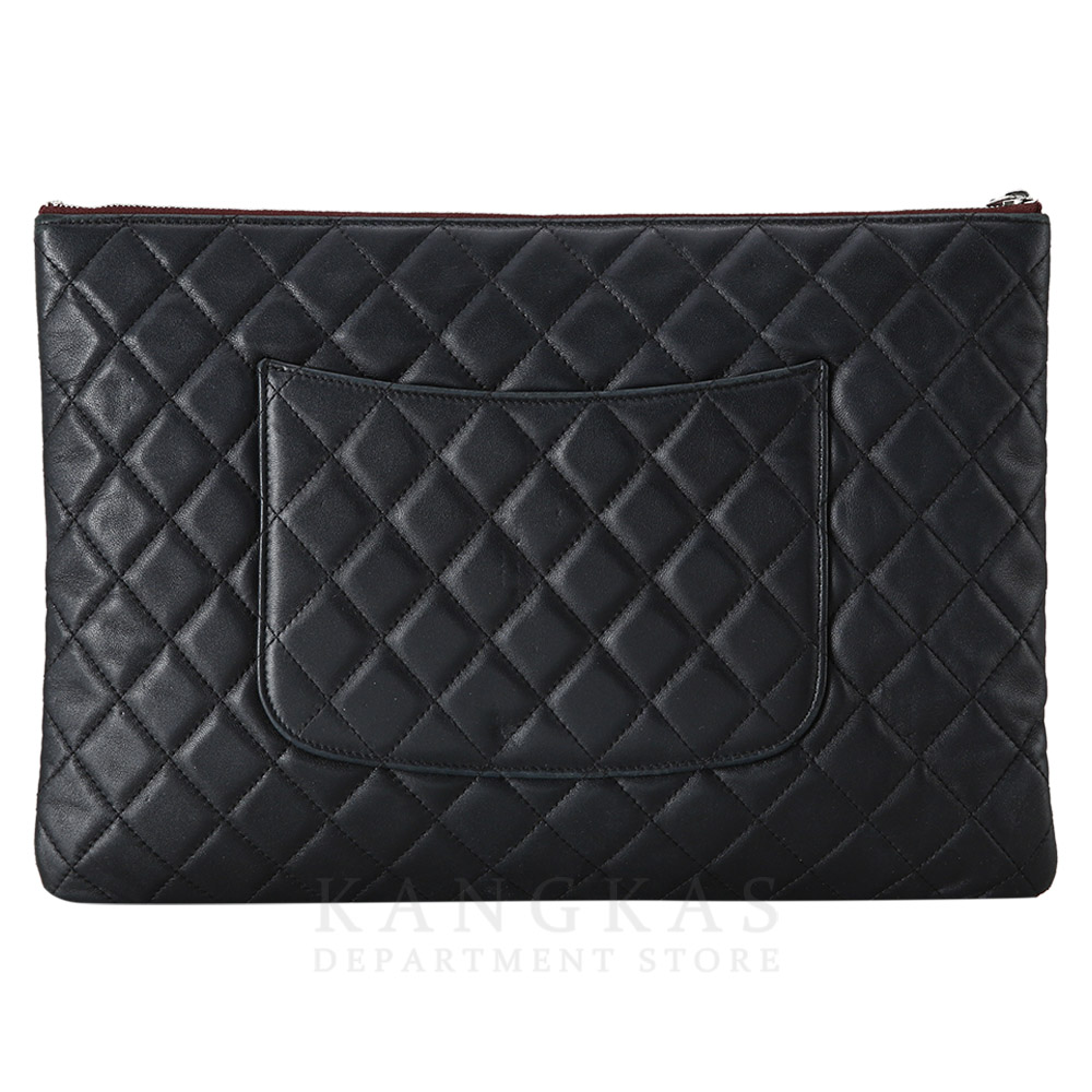 CHANEL(USED)샤넬 램스킨 클래식 클러치 라지