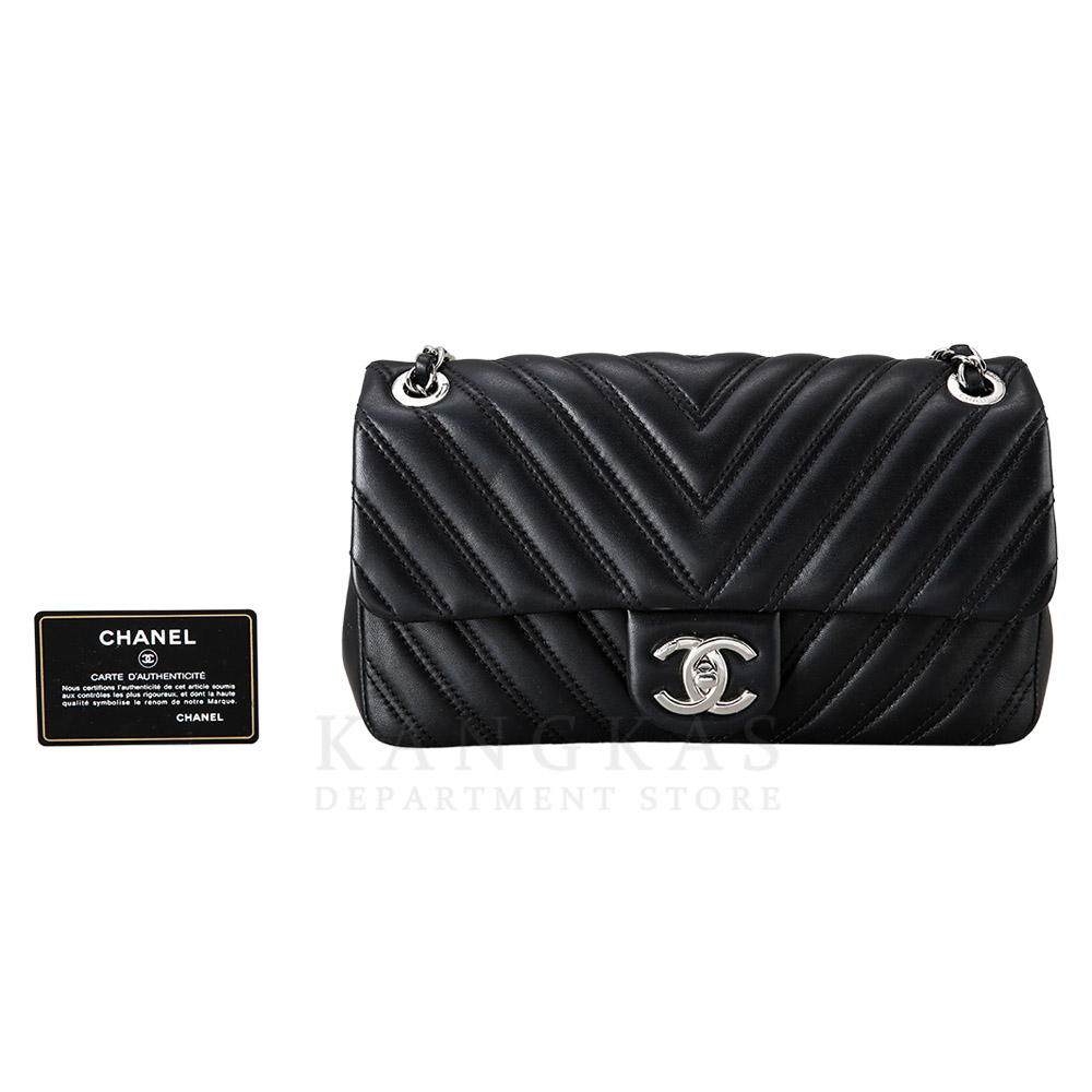 CHANEL(USED)샤넬 시즌 쉐브론 플랩백