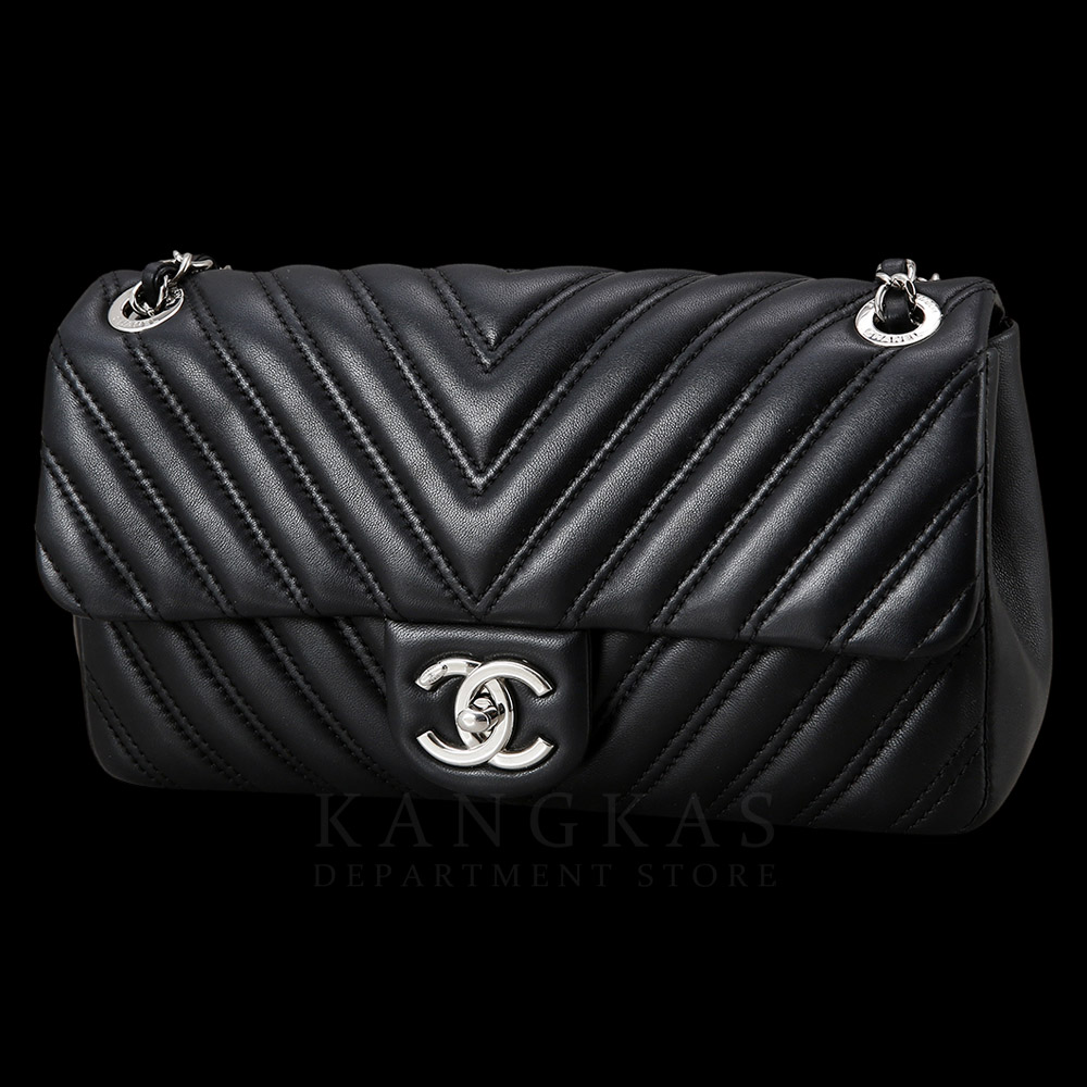 CHANEL(USED)샤넬 시즌 쉐브론 플랩백