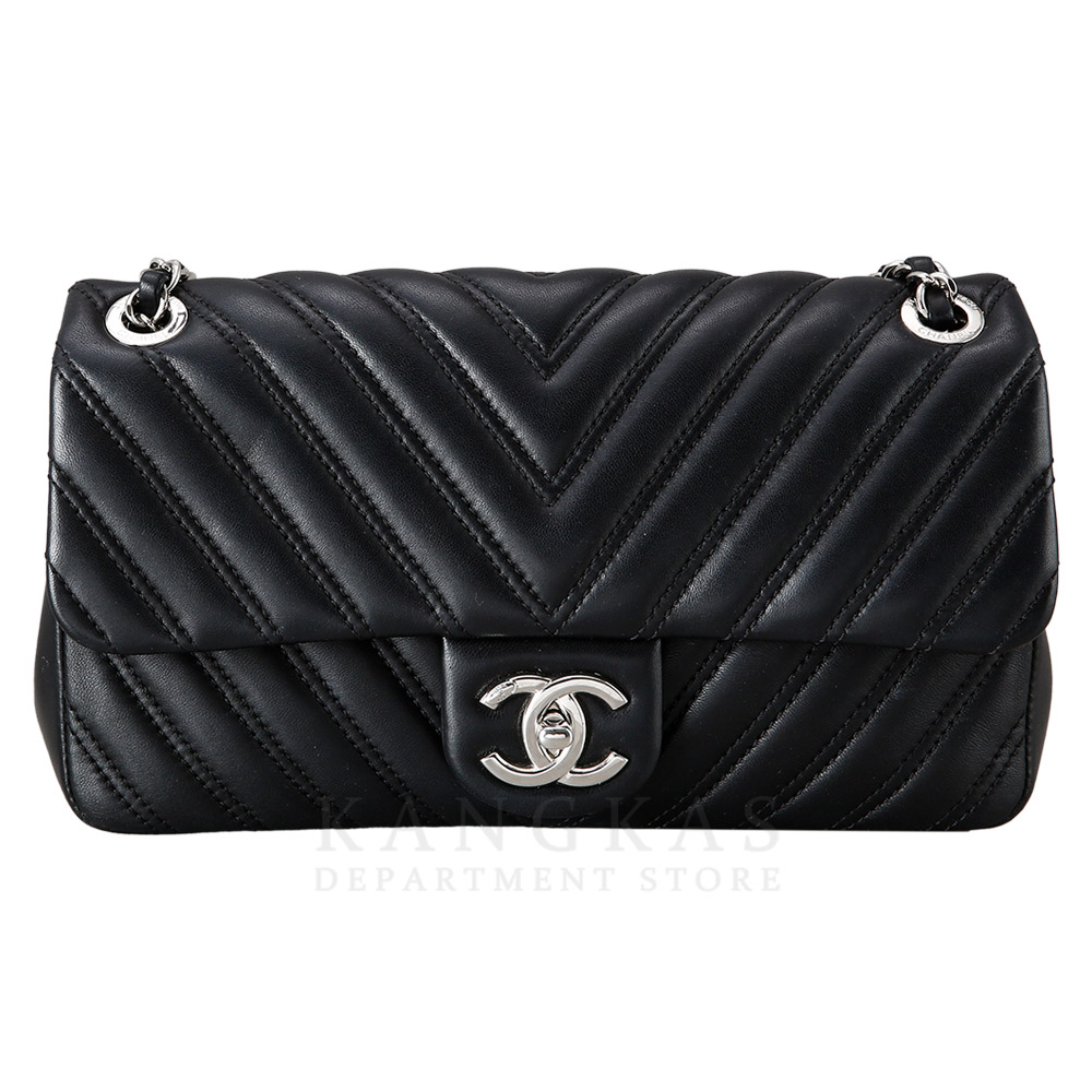 CHANEL(USED)샤넬 시즌 쉐브론 플랩백