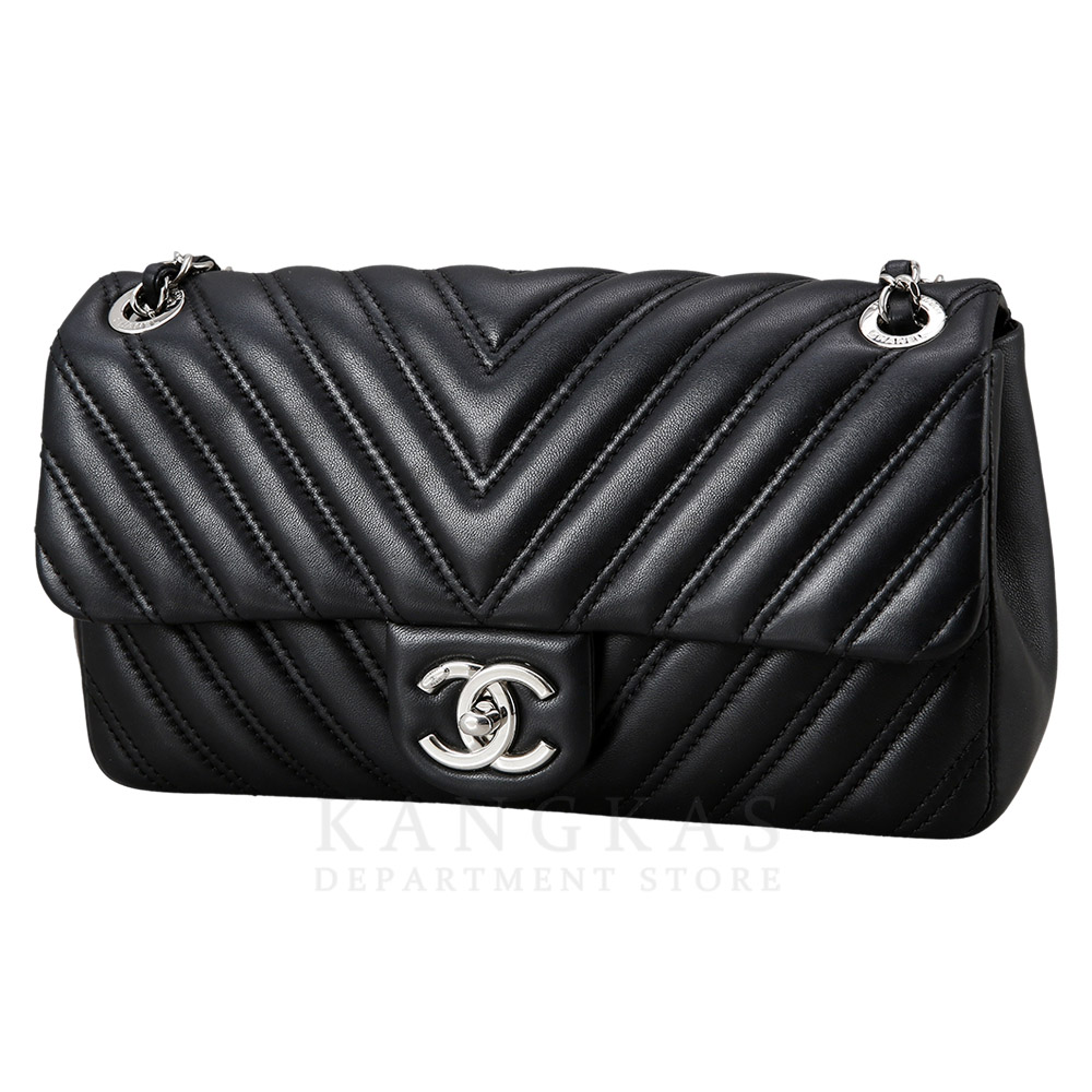 CHANEL(USED)샤넬 시즌 쉐브론 플랩백