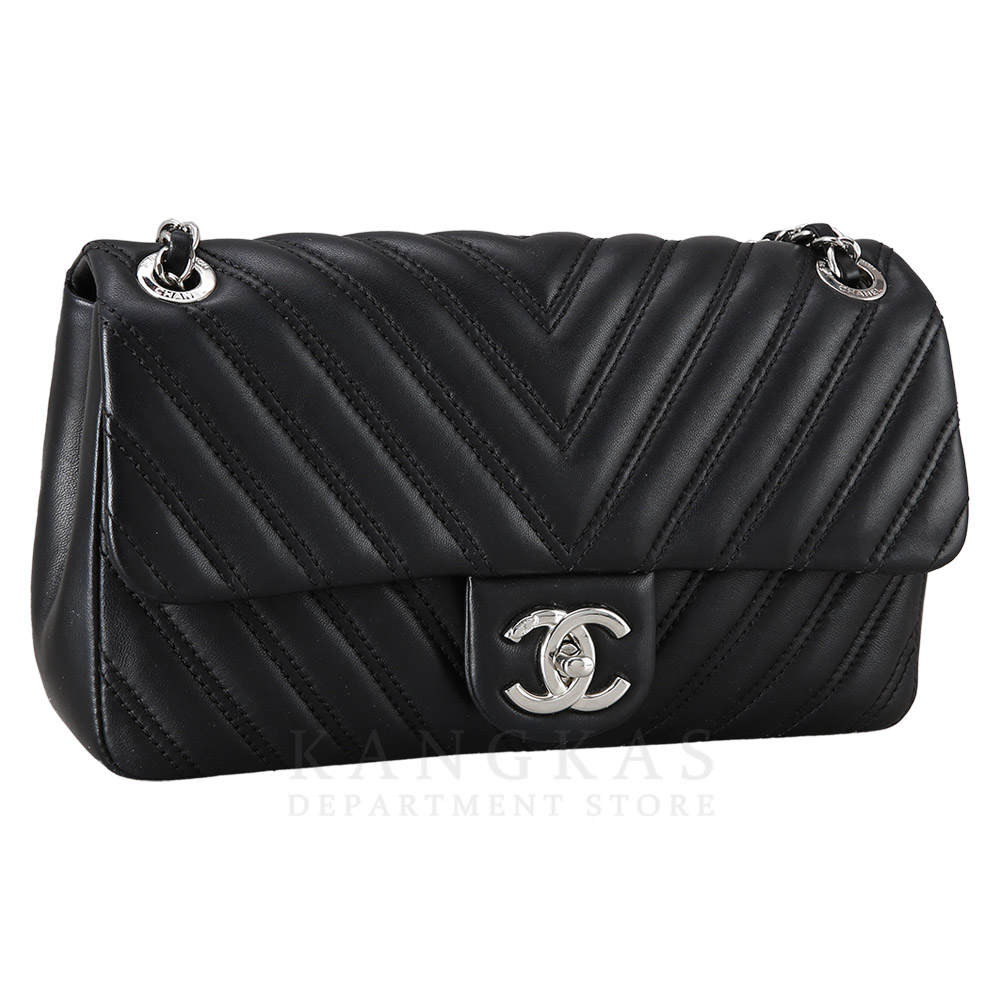 CHANEL(USED)샤넬 시즌 쉐브론 플랩백