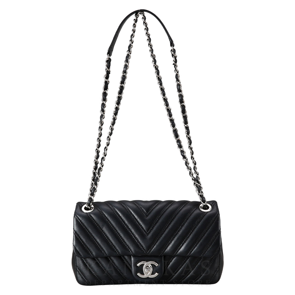 CHANEL(USED)샤넬 시즌 쉐브론 플랩백