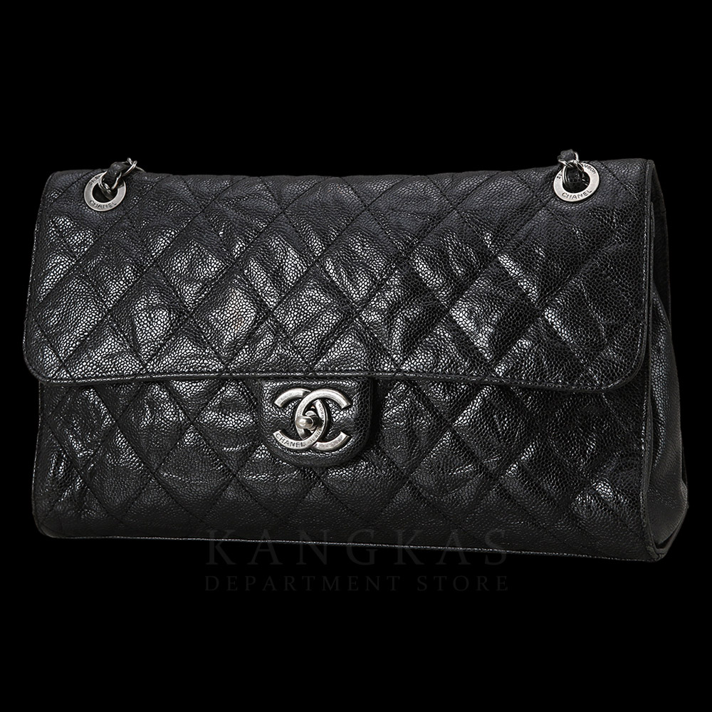 CHANEL(USED)샤넬 시즌 캐비어 체인 플랩백