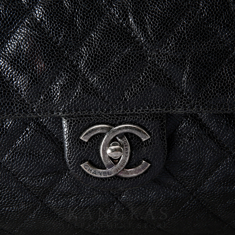 CHANEL(USED)샤넬 시즌 캐비어 체인 플랩백