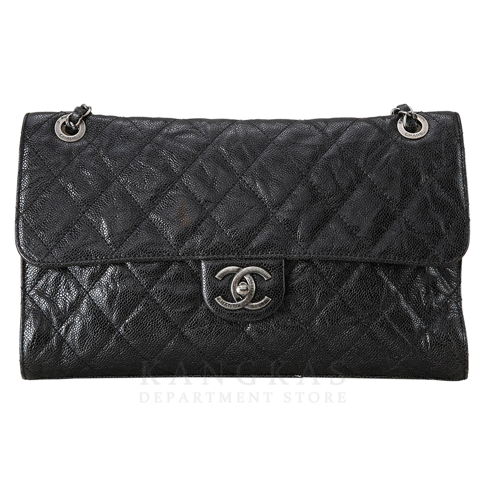 CHANEL(USED)샤넬 시즌 캐비어 체인 플랩백