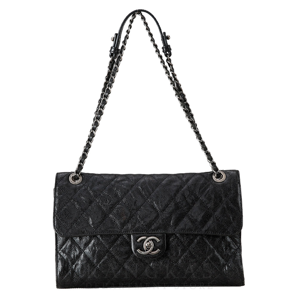 CHANEL(USED)샤넬 시즌 캐비어 체인 플랩백