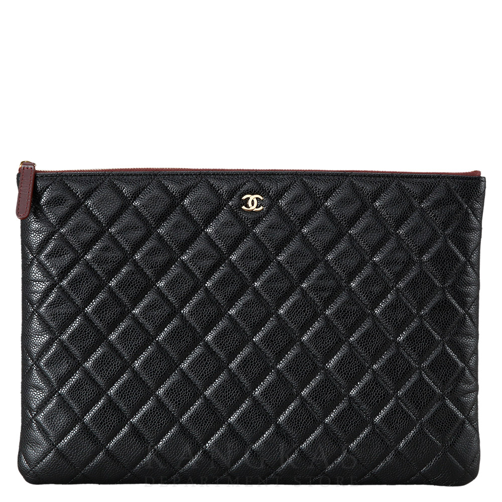 CHANEL(USED)샤넬 램스킨 클래식 클러치 라지