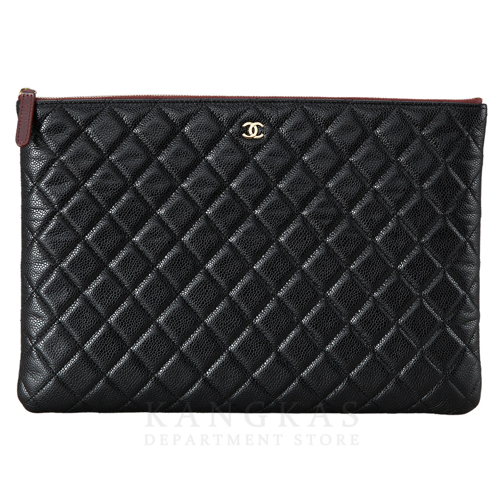 CHANEL(USED)샤넬 램스킨 클래식 클러치 라지